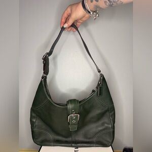 Coach Dark Green SoHo Hobo